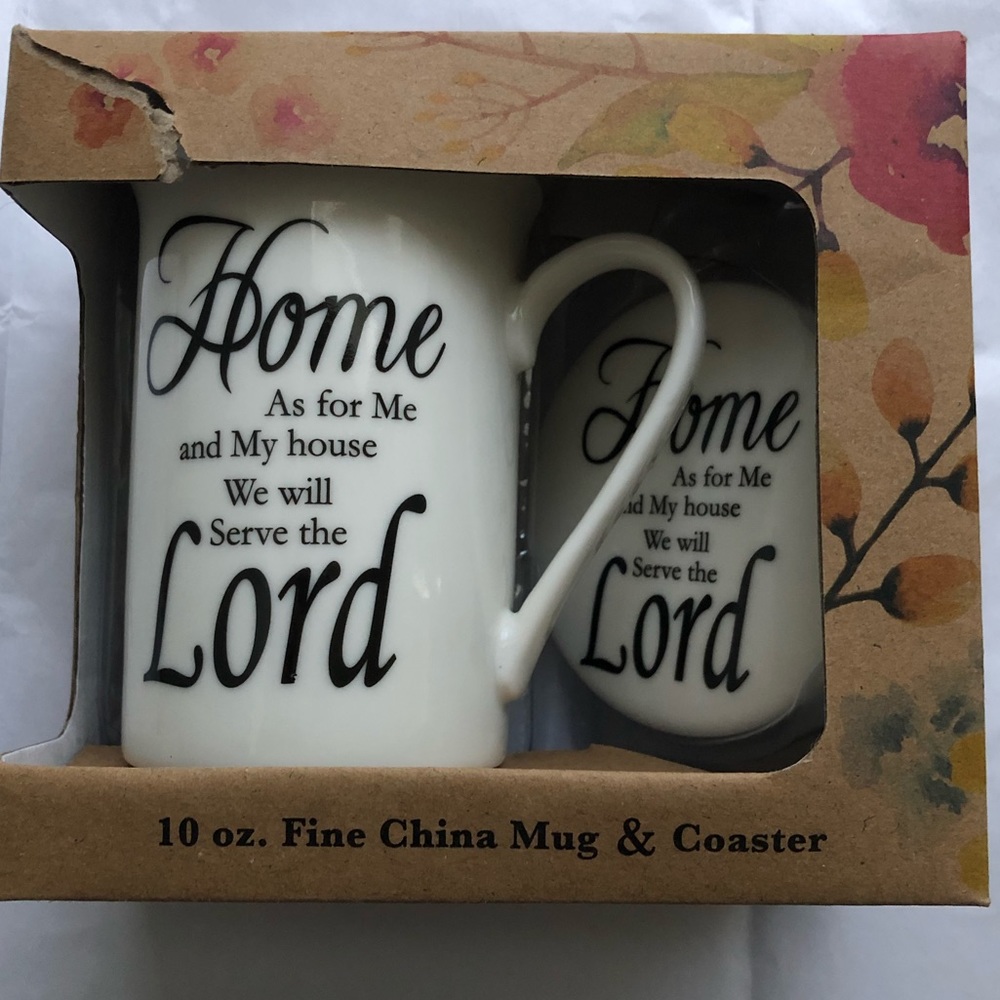 Mug and Coaster Cover set